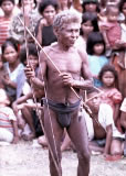 Negrito man in the Philippines.